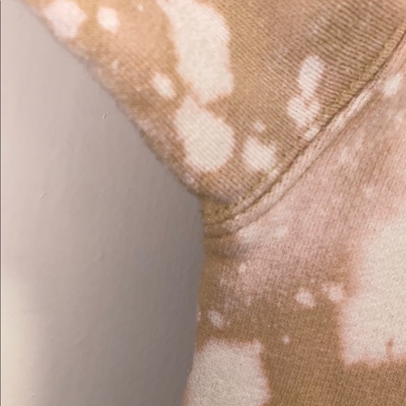 SCW Large Good Mood Bleach Dye Hoodie - Picture 9 of 15